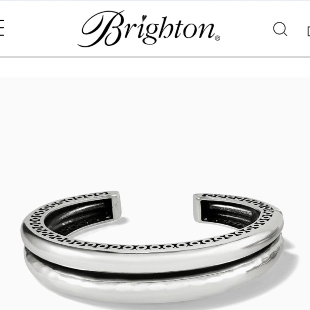 NEW Brighton Sterling Silver Double Band Cuff Bracelet -  💌trendy and popular 💌